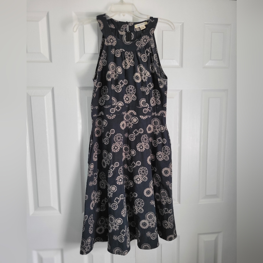 Classy A-Line Cotton Dress with Pockets!